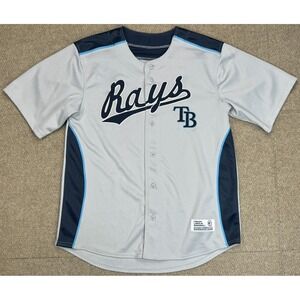 Dynasty MLB Tampa Bay Rays Stitched Baseball Jersey‎ Size Large